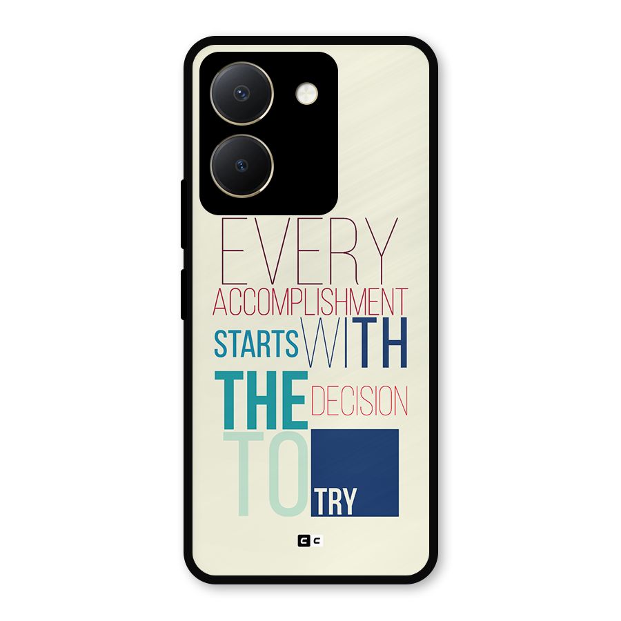 Decision To Try Metal Back Case for Vivo Y36