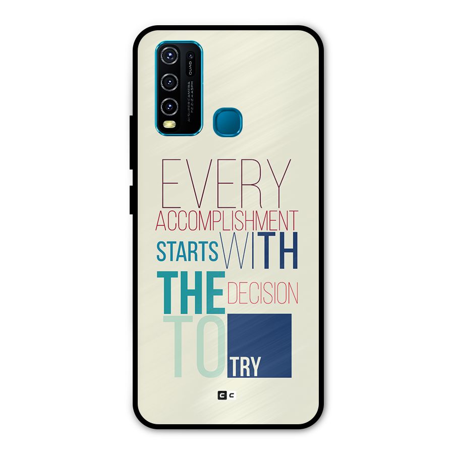 Decision To Try Metal Back Case for Vivo Y50