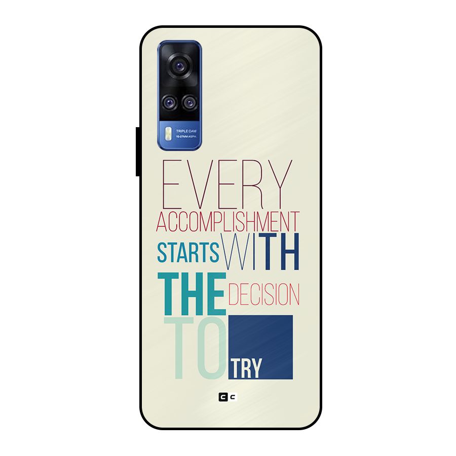 Decision To Try Metal Back Case for Vivo Y51