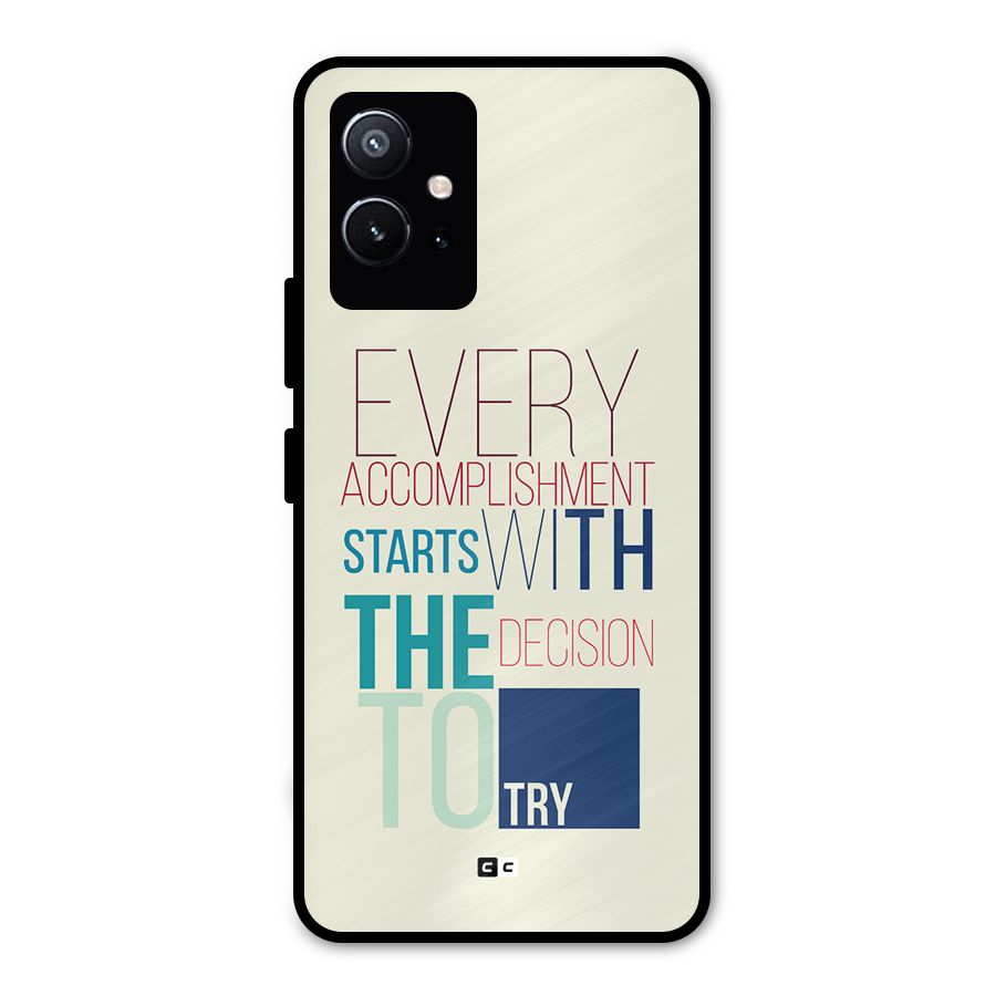 Decision To Try Metal Back Case for Vivo Y75 5G