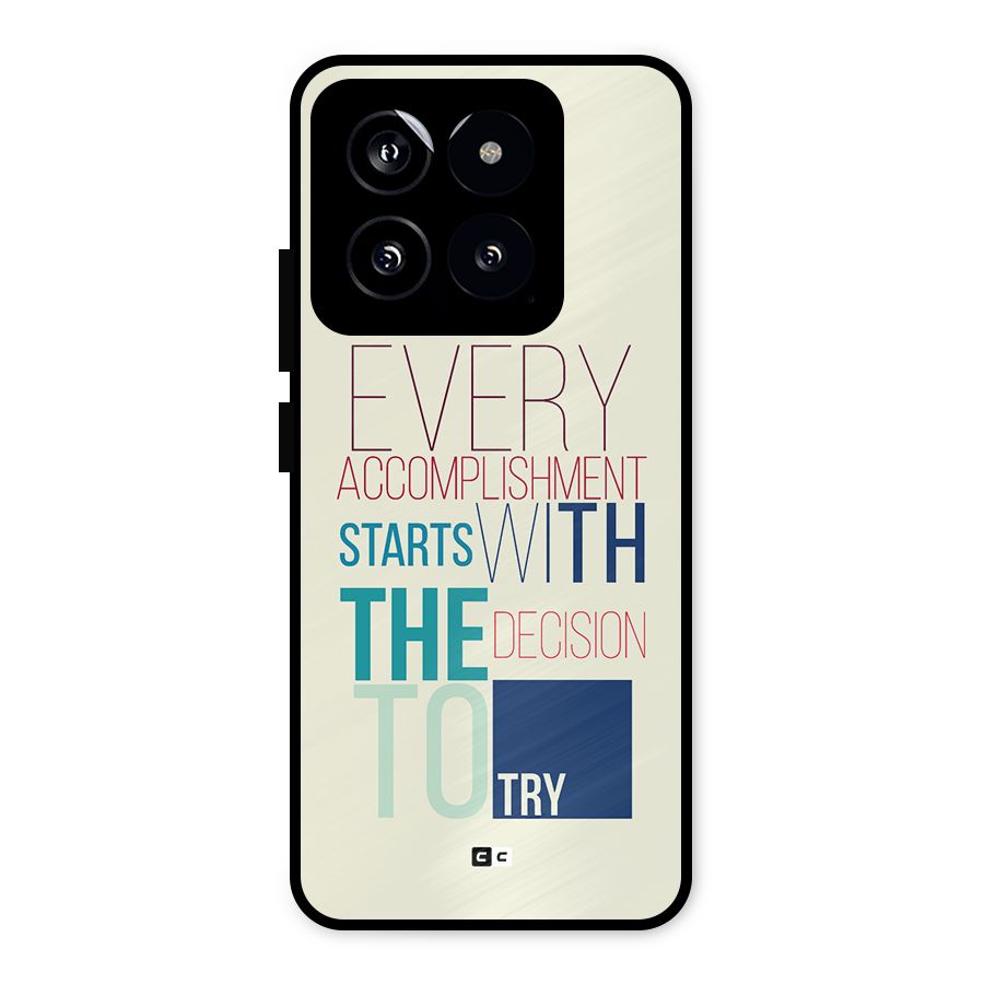 Decision To Try Metal Back Case for Xiaomi 14