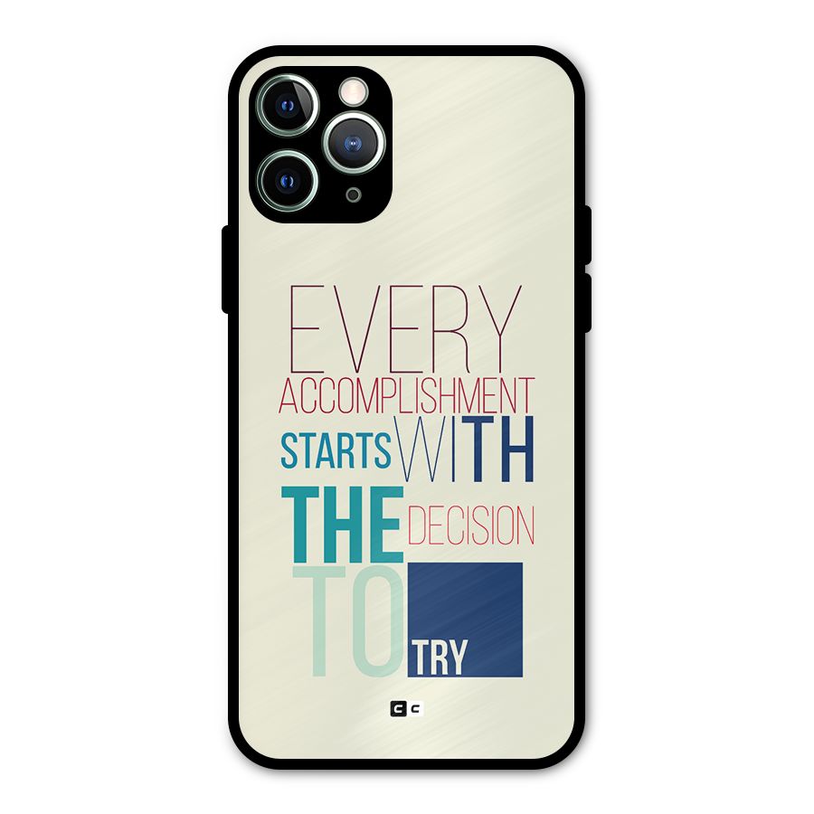 Decision To Try Metal Back Case for iPhone 11 Pro Max