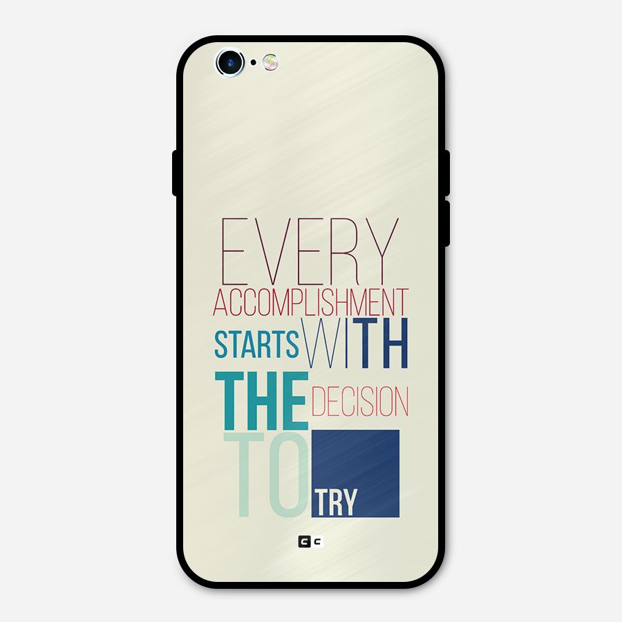 Decision To Try Metal Back Case for iPhone 6 6s