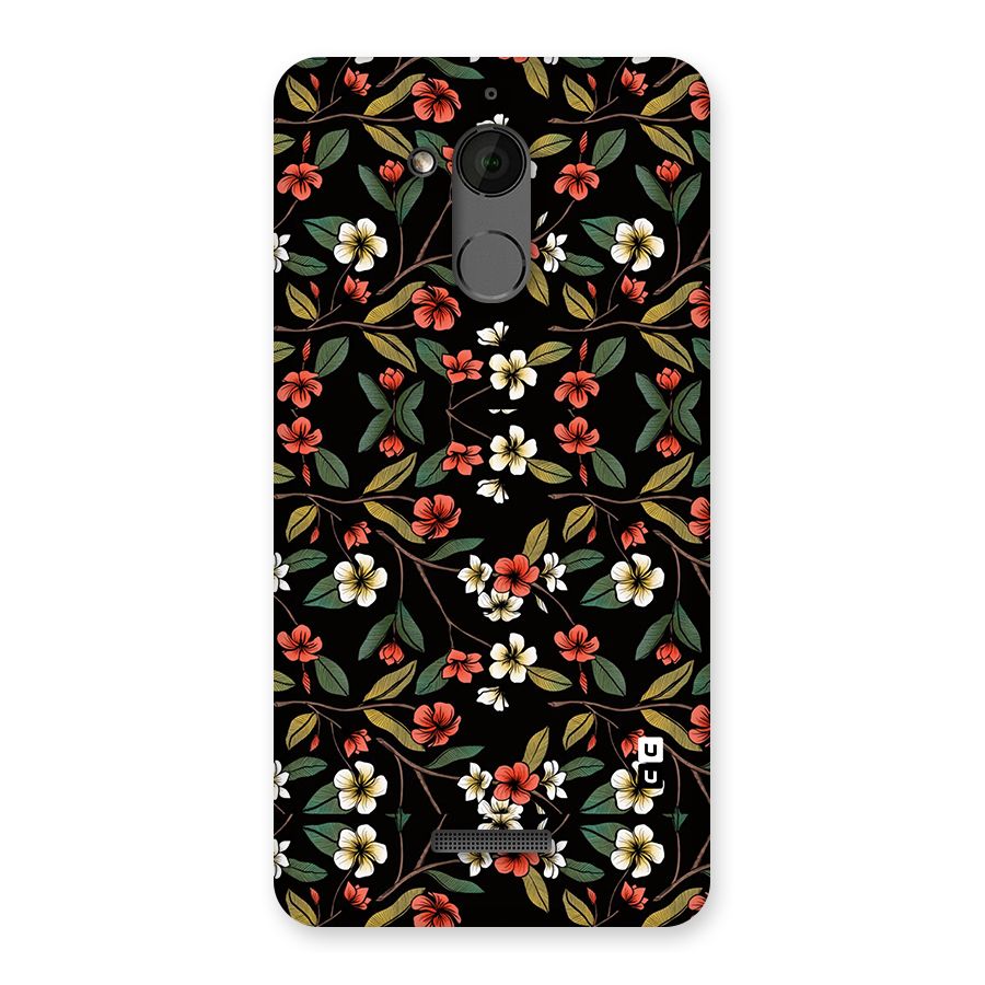 Decorative Florals Pattern Back Case for Coolpad Note 5
