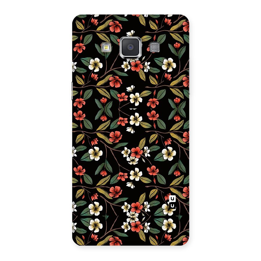 Decorative Florals Pattern Back Case for Galaxy Grand Max