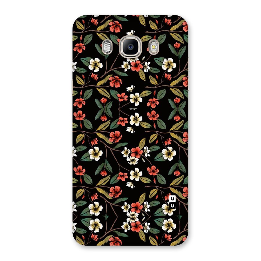 Decorative Florals Pattern Back Case for Galaxy On8