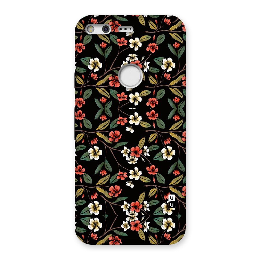 Decorative Florals Pattern Back Case for Google Pixel