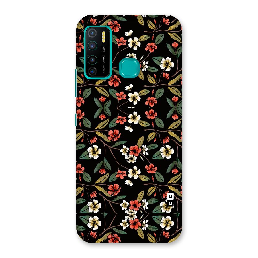 Decorative Florals Pattern Back Case for Infinix Hot 9 Pro