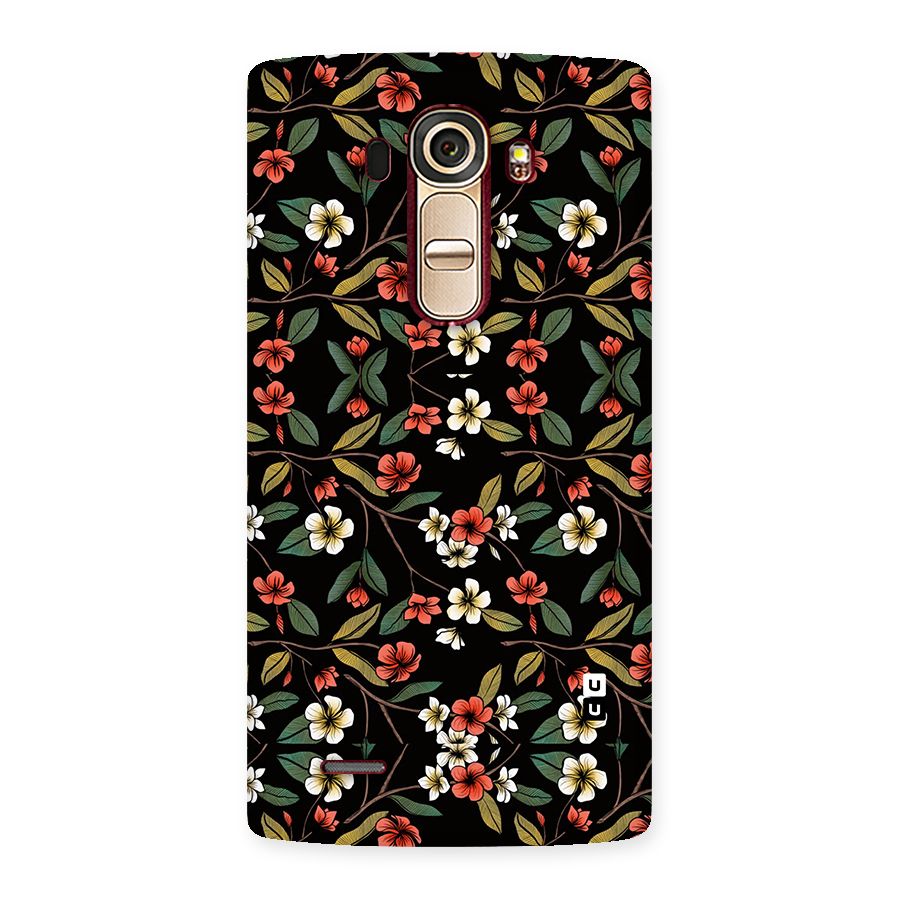 Decorative Florals Pattern Back Case for LG G4