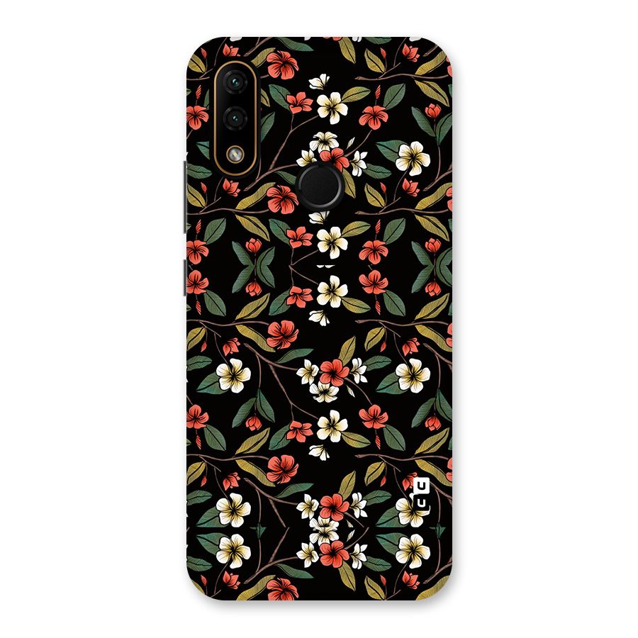 Decorative Florals Pattern Back Case for Lenovo A6 Note