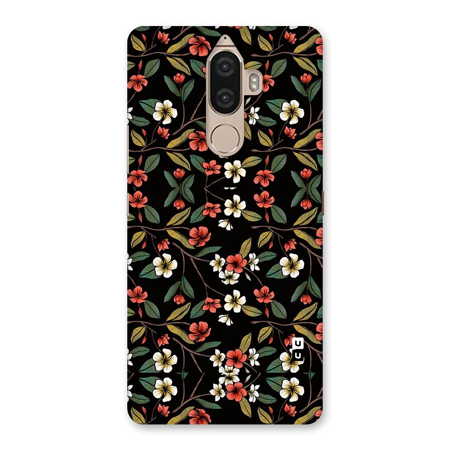 Decorative Florals Pattern Back Case for Lenovo K8 Note