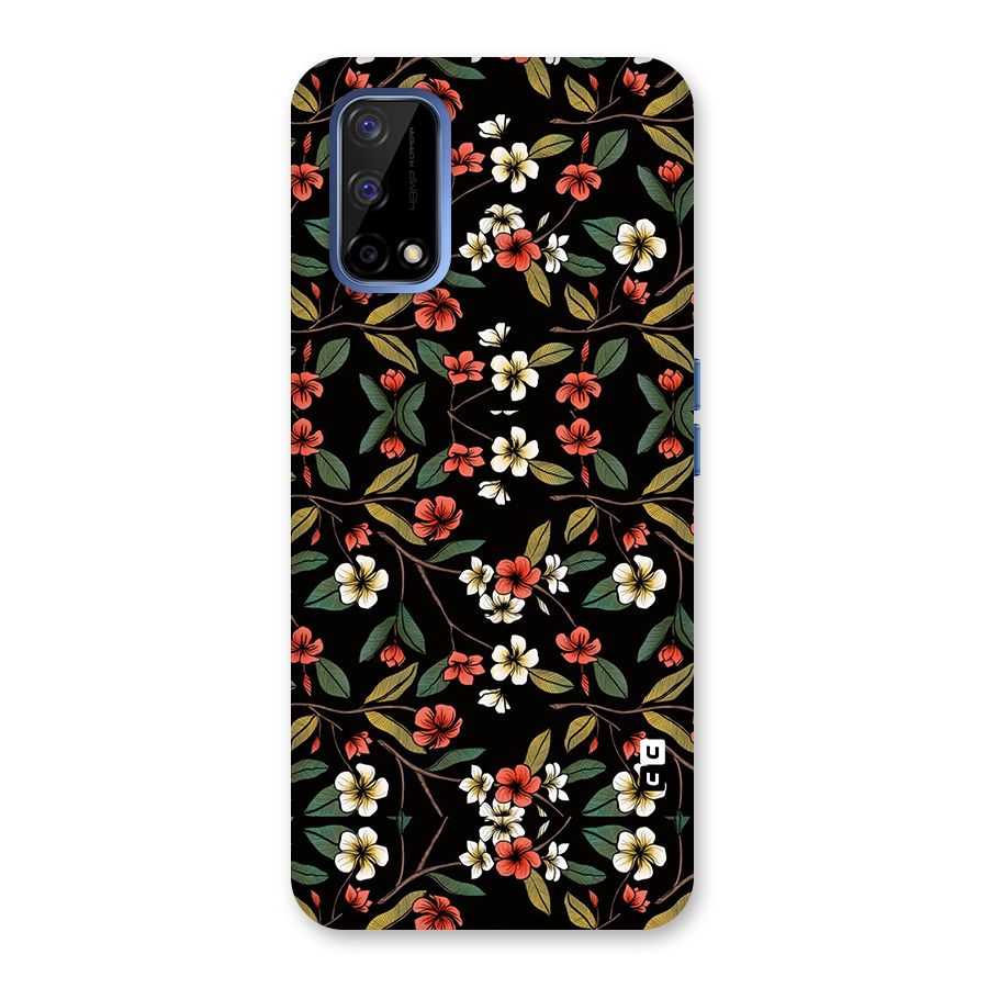 Decorative Florals Pattern Back Case for Realme Narzo 30 Pro