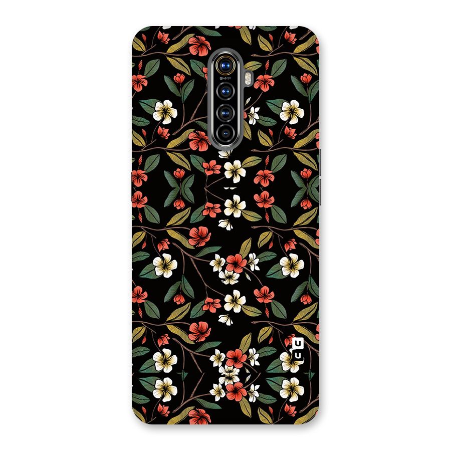 Decorative Florals Pattern Back Case for Realme X2 Pro