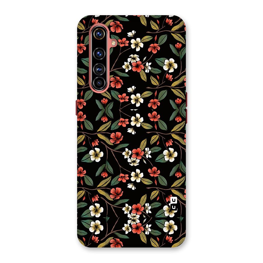 Decorative Florals Pattern Back Case for Realme X50 Pro