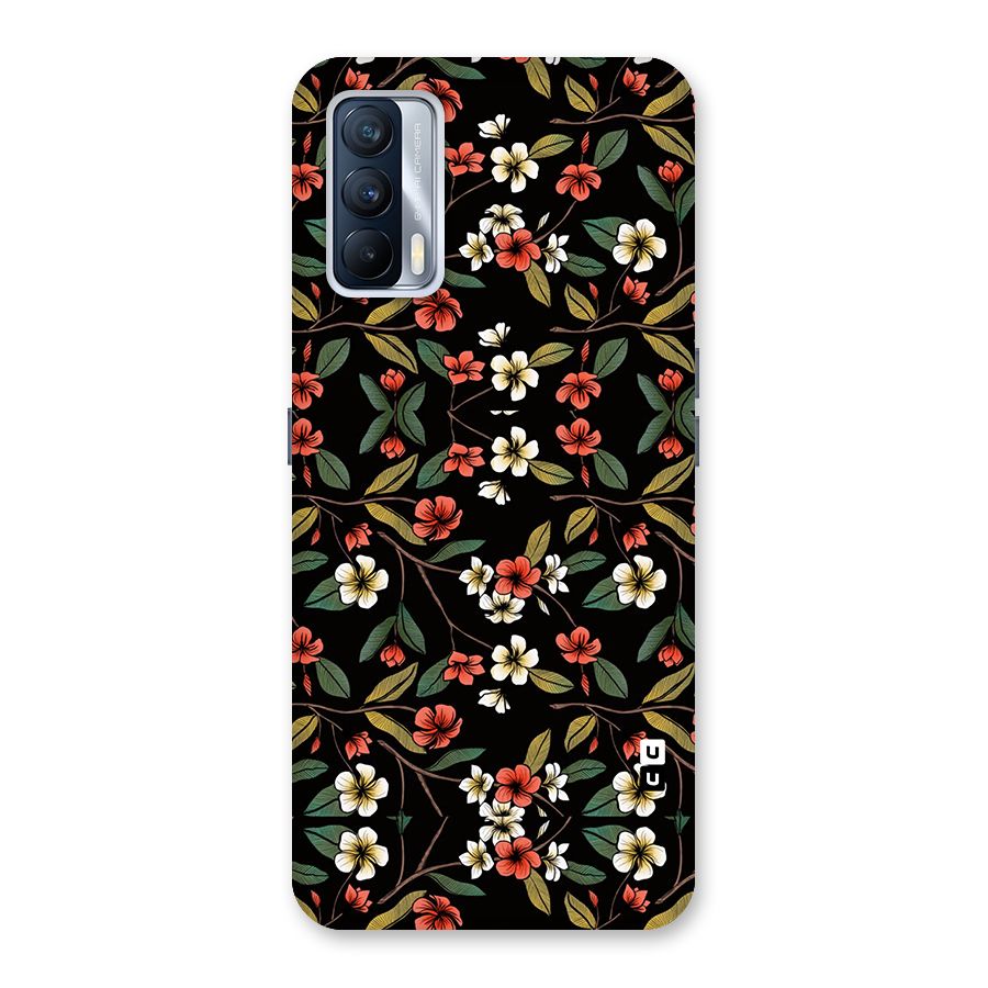 Decorative Florals Pattern Back Case for Realme X7