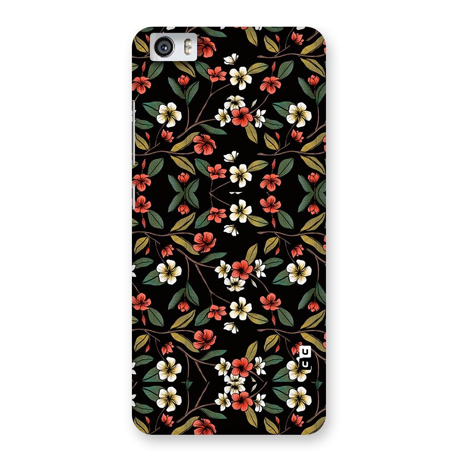 Decorative Florals Pattern Back Case for Xiaomi Redmi Mi5