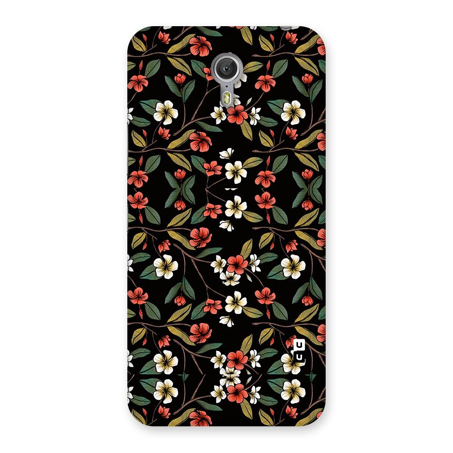 Decorative Florals Pattern Back Case for Zuk Z1