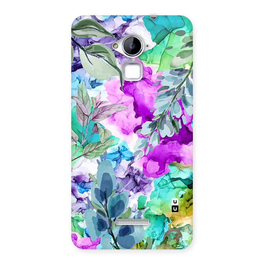 Decorative Florals Printed Back Case for Coolpad Note 3