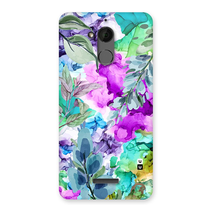 Decorative Florals Printed Back Case for Coolpad Note 5