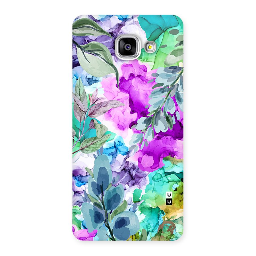 Decorative Florals Printed Back Case for Galaxy A5 2016