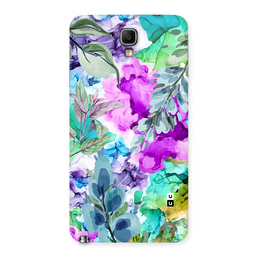 Decorative Florals Printed Back Case for Galaxy Note 3 Neo