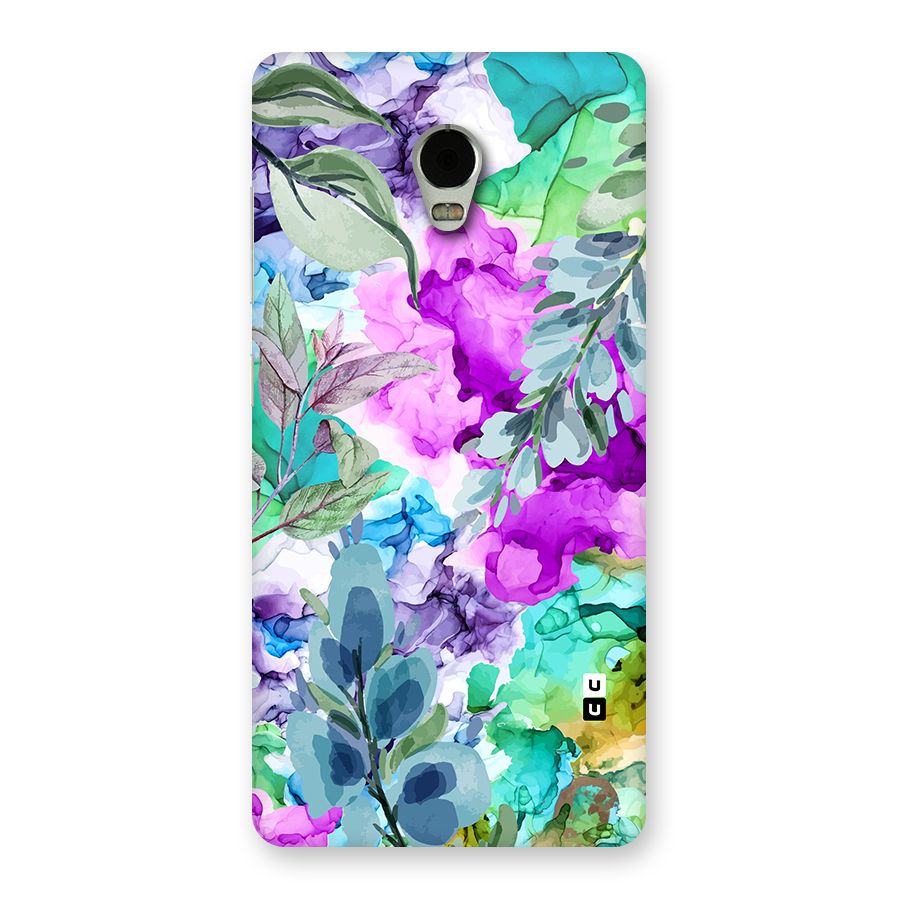 Decorative Florals Printed Back Case for Lenovo Vibe P1