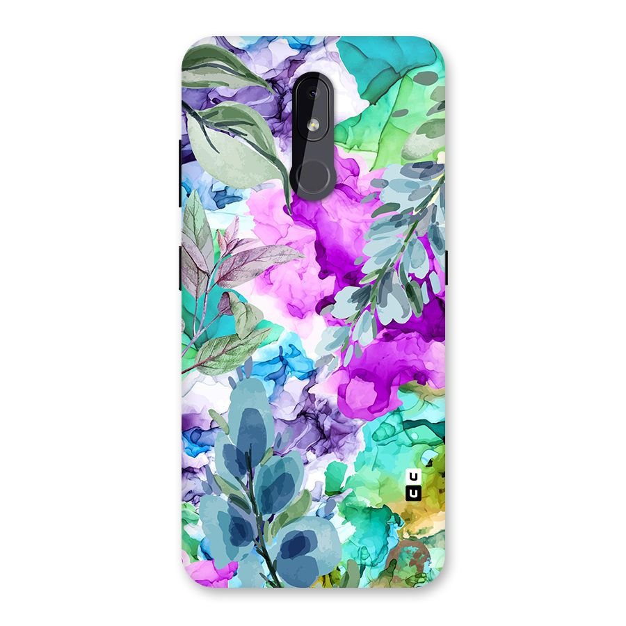 Decorative Florals Printed Back Case for Nokia 3.2