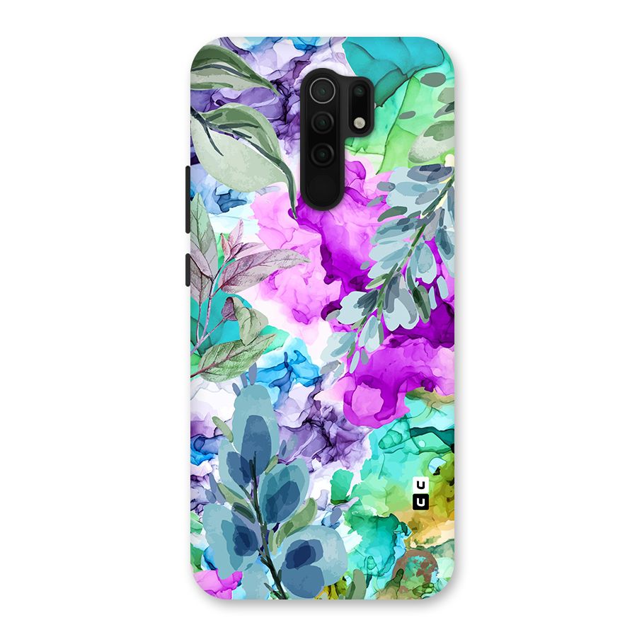 Decorative Florals Printed Back Case for Poco M2