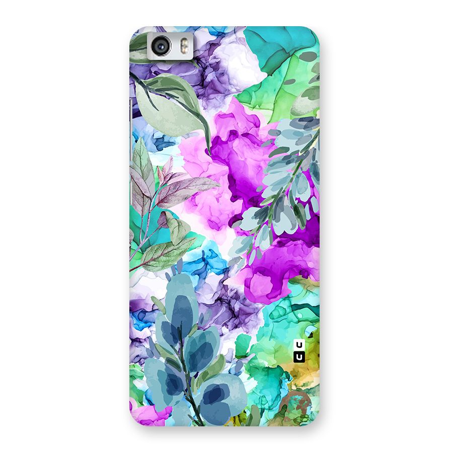 Decorative Florals Printed Back Case for Xiaomi Redmi Mi5