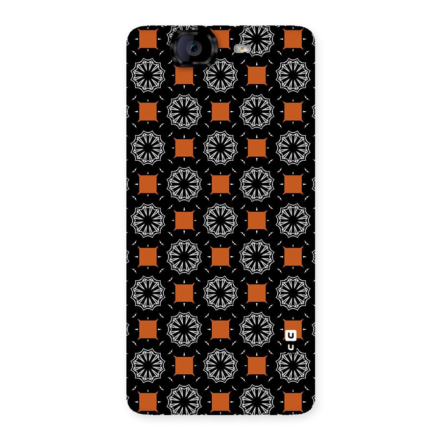 Decorative Wrapping Pattern Back Case for Canvas Knight A350