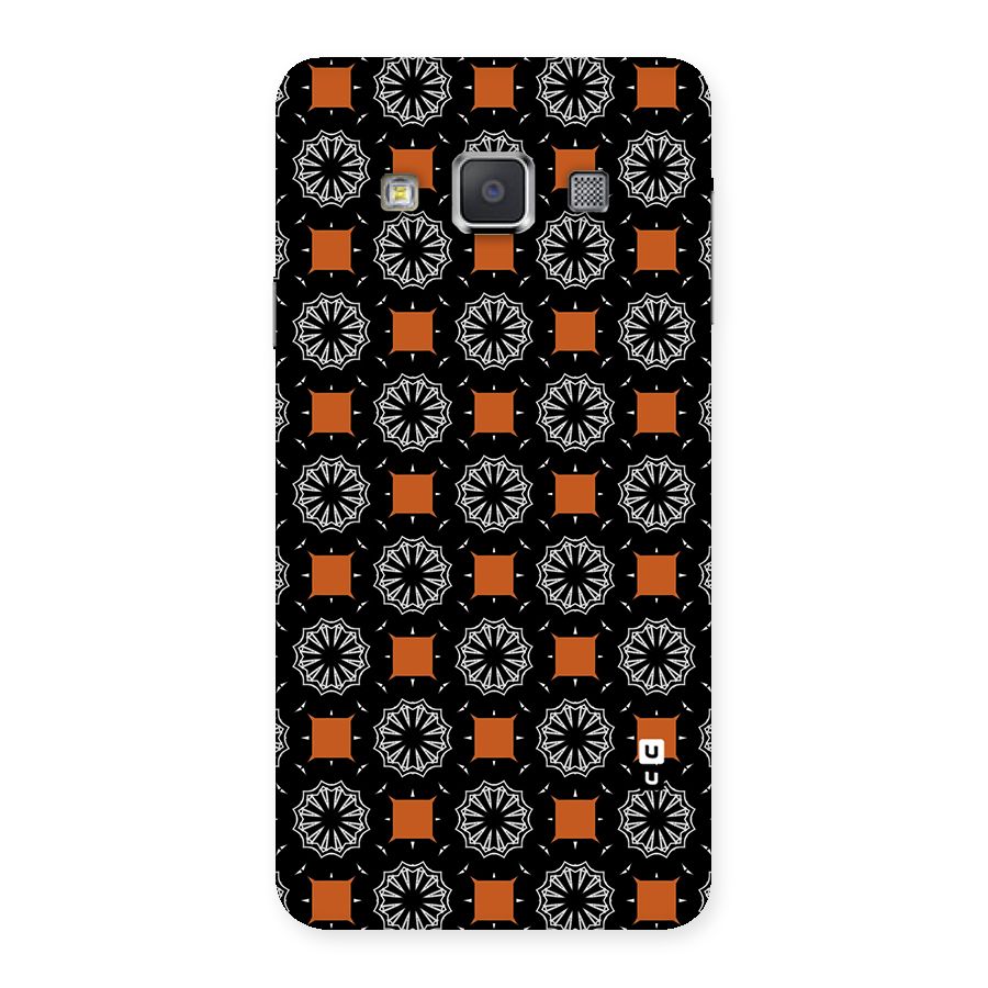 Decorative Wrapping Pattern Back Case for Galaxy A3