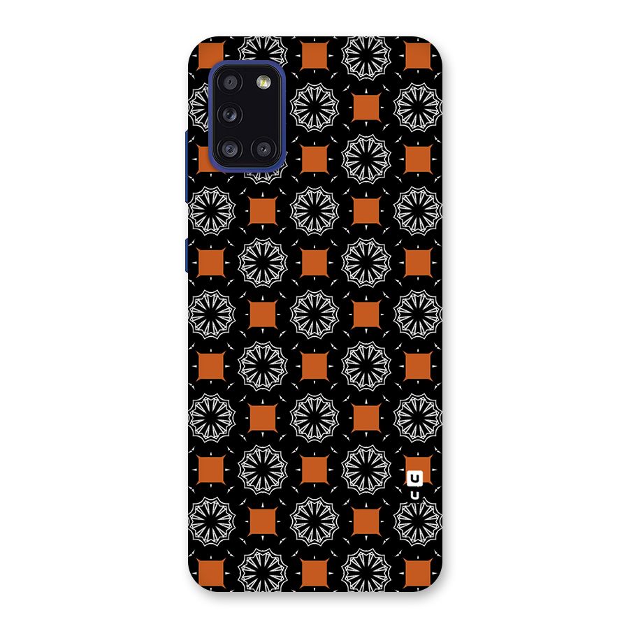 Decorative Wrapping Pattern Back Case for Galaxy A31