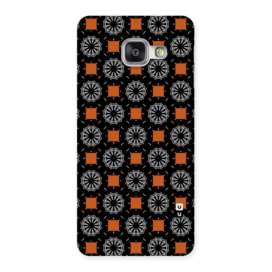 Decorative Wrapping Pattern Back Case for Galaxy A3 2016