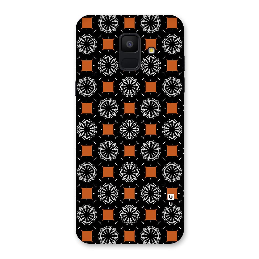 Decorative Wrapping Pattern Back Case for Galaxy A6 (2018)