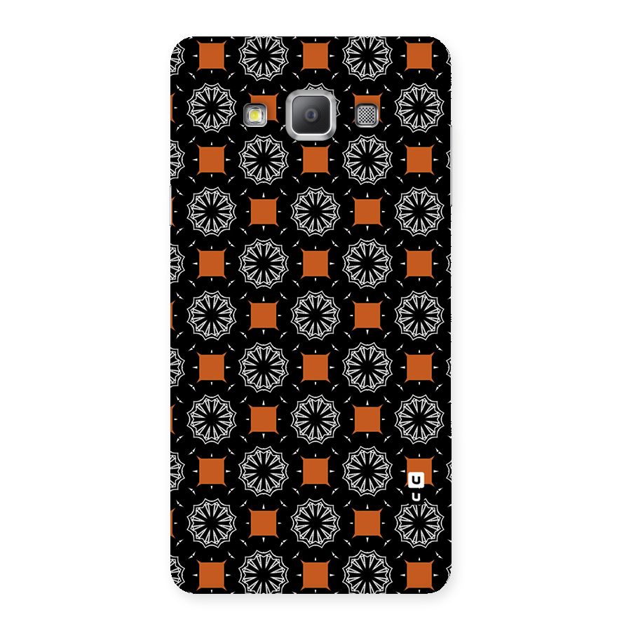 Decorative Wrapping Pattern Back Case for Galaxy A7