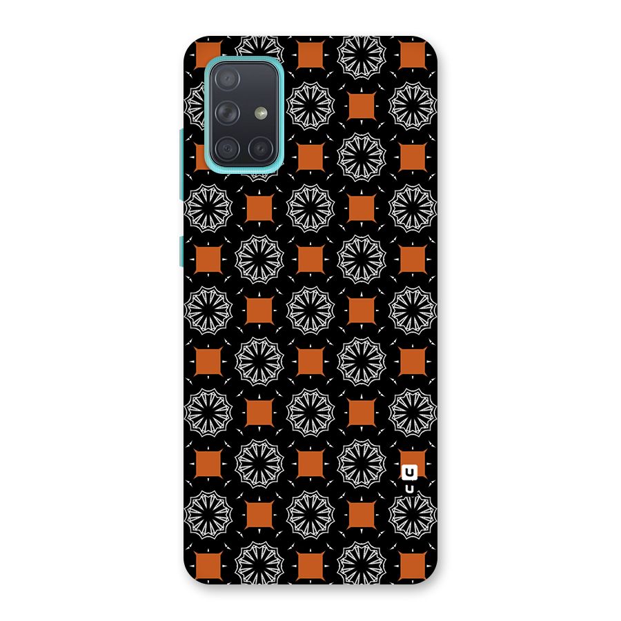 Decorative Wrapping Pattern Back Case for Galaxy A71