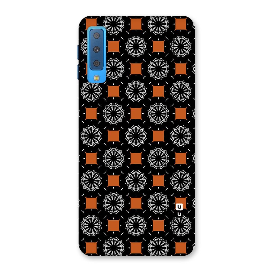 Decorative Wrapping Pattern Back Case for Galaxy A7 (2018)