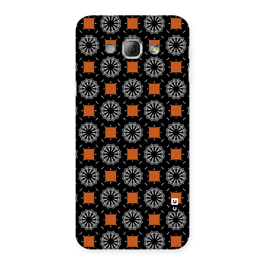 Decorative Wrapping Pattern Back Case for Galaxy A8