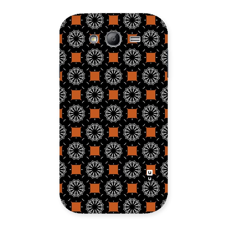 Decorative Wrapping Pattern Back Case for Galaxy Grand