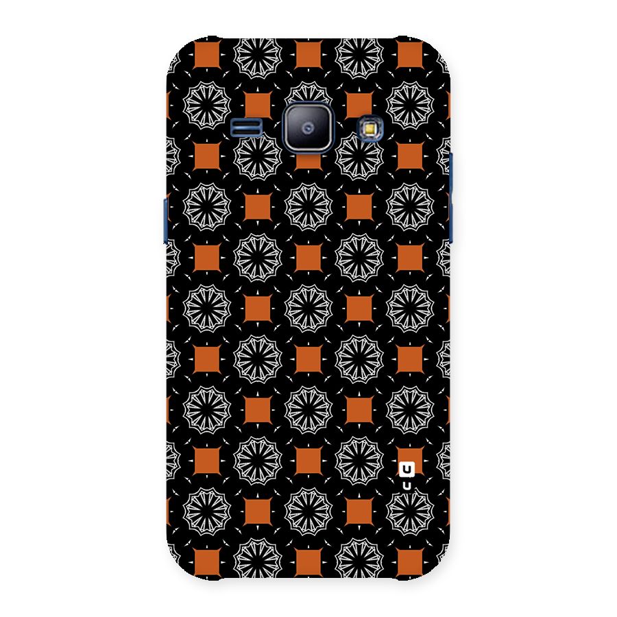 Decorative Wrapping Pattern Back Case for Galaxy J1