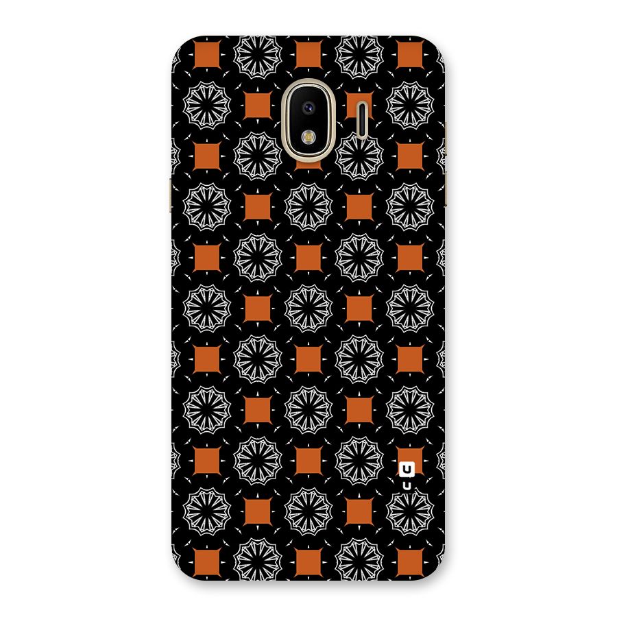 Decorative Wrapping Pattern Back Case for Galaxy J4