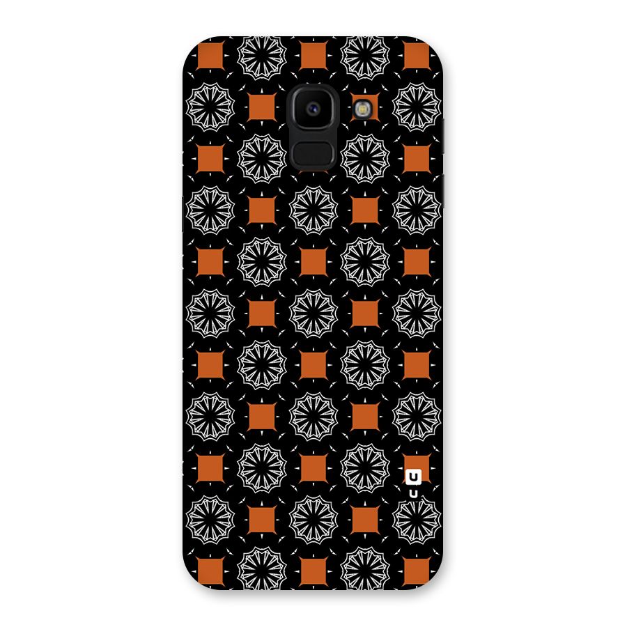 Decorative Wrapping Pattern Back Case for Galaxy J6