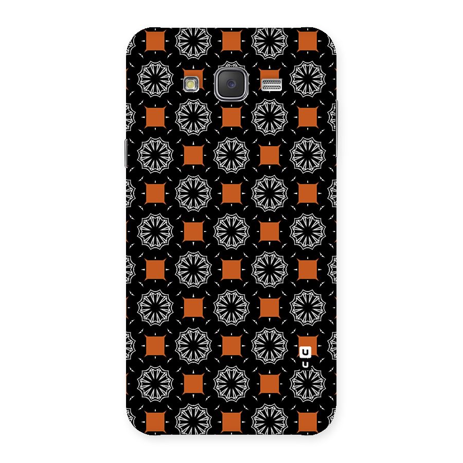 Decorative Wrapping Pattern Back Case for Galaxy J7