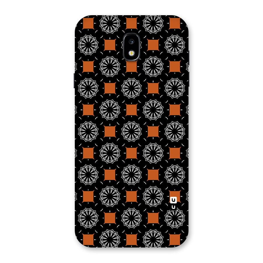 Decorative Wrapping Pattern Back Case for Galaxy J7 Pro