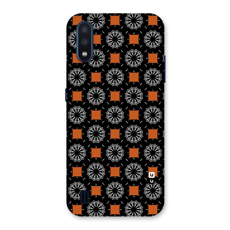 Decorative Wrapping Pattern Back Case for Galaxy M01