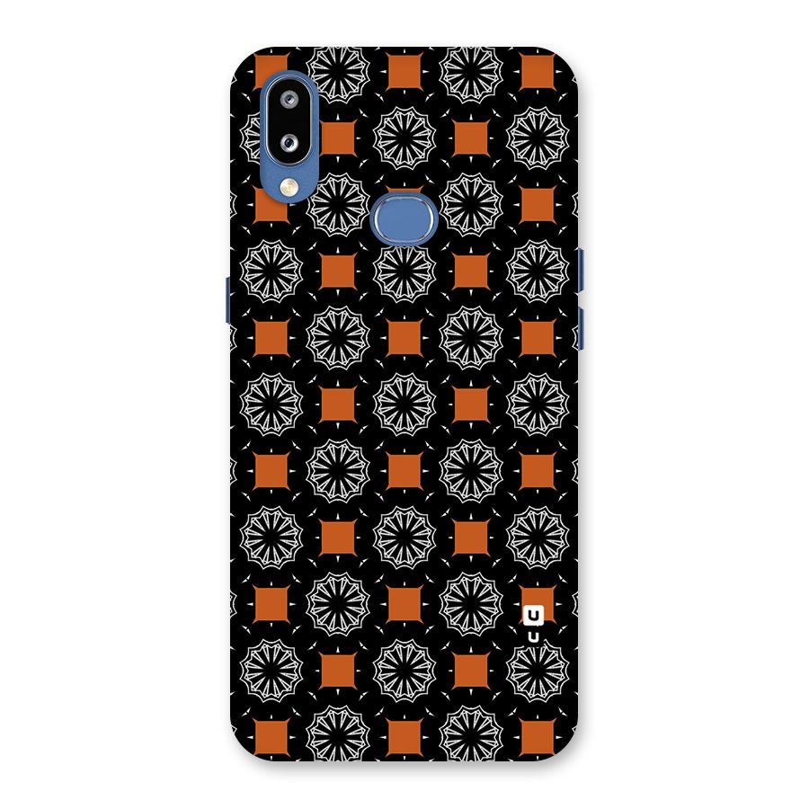 Decorative Wrapping Pattern Back Case for Galaxy M01s