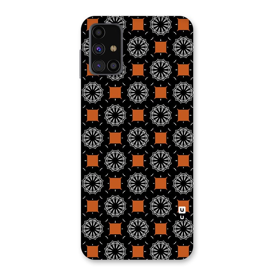 Decorative Wrapping Pattern Back Case for Galaxy M31s
