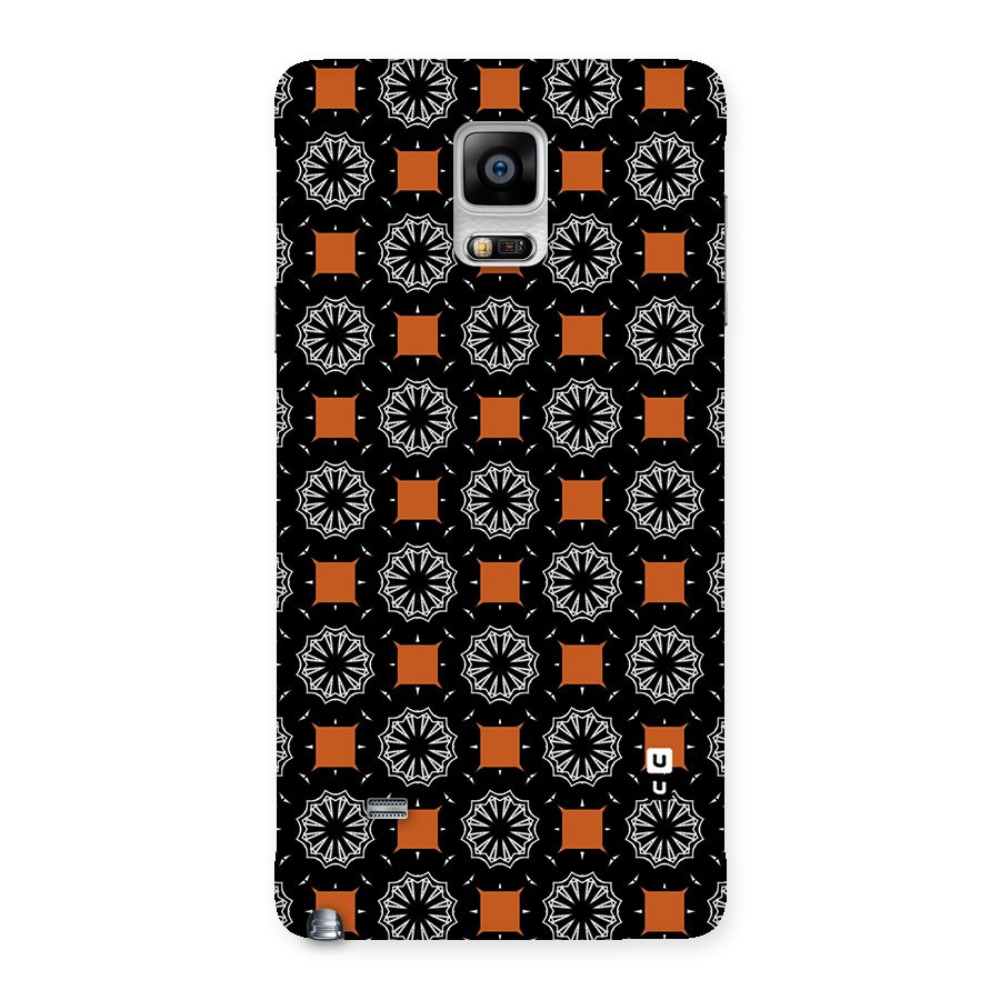 Decorative Wrapping Pattern Back Case for Galaxy Note 4