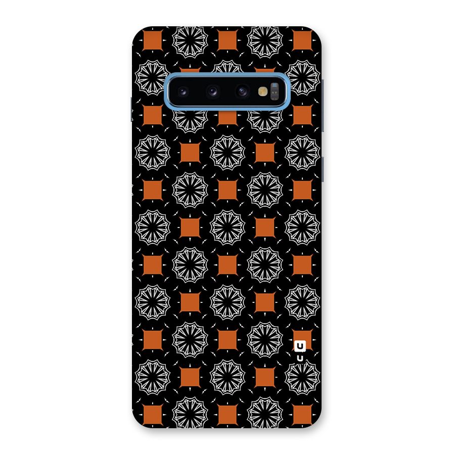 Decorative Wrapping Pattern Back Case for Galaxy S10