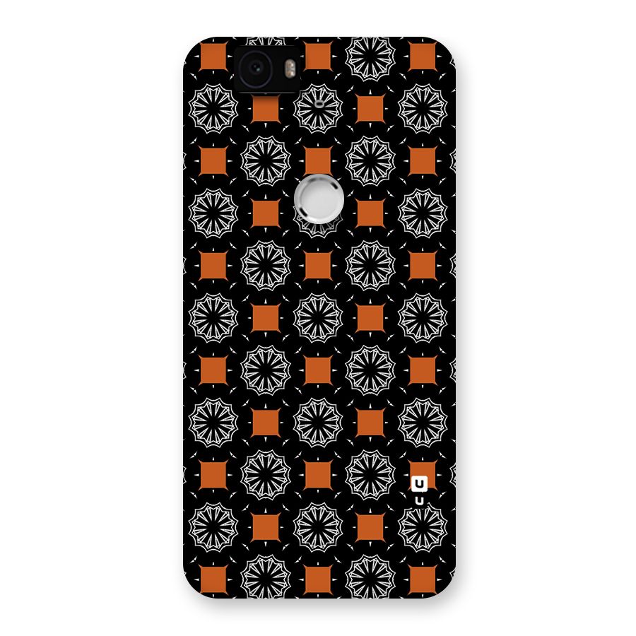 Decorative Wrapping Pattern Back Case for Google Nexus-6P